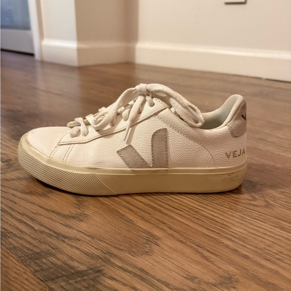 Veja Shoes - Veja Campo Leather White Natural, 5
